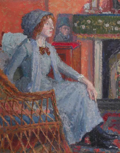 Жена художника, Морнонгтон Кресент by Спенсер Фредерик Гор, 1911 — digital art print download