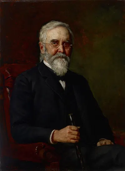 Portrait of a Man by Theodore Clement Steele, 1889 — digital art print download
