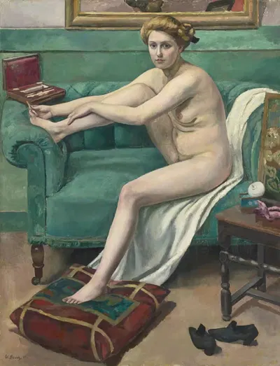 Педикюр by Уолтер Бонди, 1909 — digital art print download