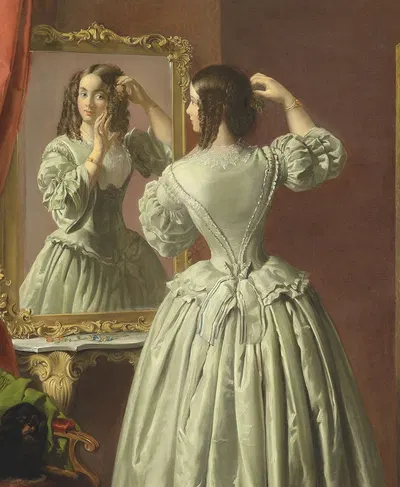 Dressed for a ball by Charles Robert Leslie — digital art print download