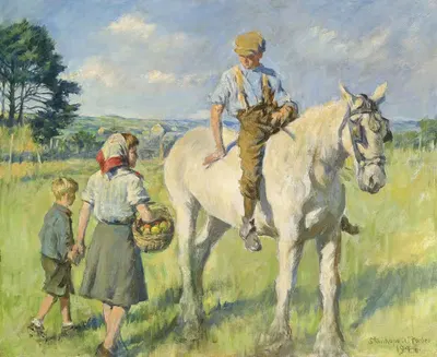 Мальчик фермера by Стэнхоуп Александр Форбс, 1944 — digital art print download