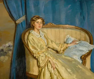 Синий и золото by Уилфрид Габриэль де Глен, 1911 — digital art print download