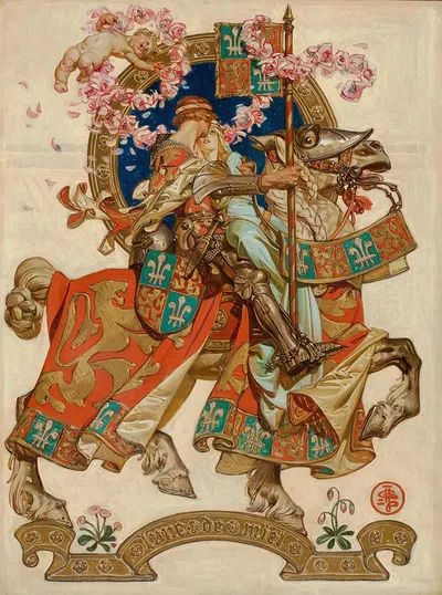 Медовый месяц by Джозеф Кристиан Лейендеккер, 1926 — digital art print download