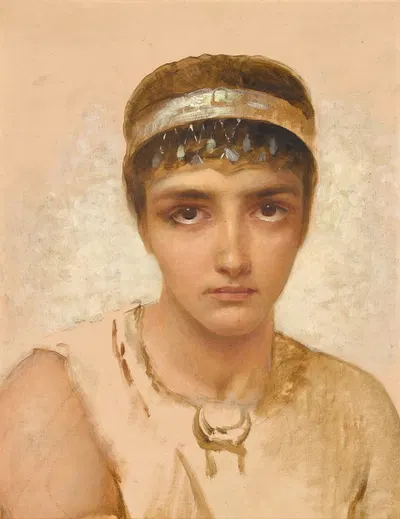 Королева Эсфирь by Эдвин Лонг — digital art print download