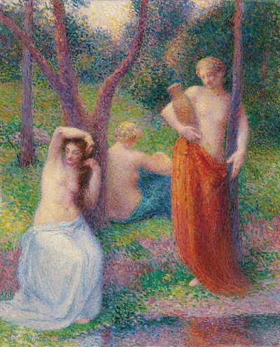 После ванны by Ипполит Петижан, 1917 — digital art print download