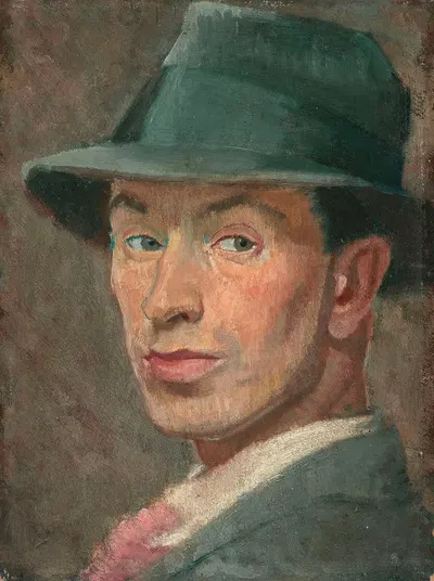 Автопортрет by Айзек Розенберг, 1914-1915 — digital art print download