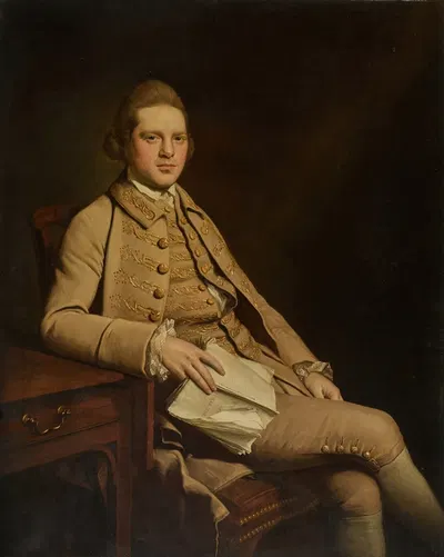 Portrait of Joseph Nash (d. 1782), by Mason Chamberlin — digital art print download