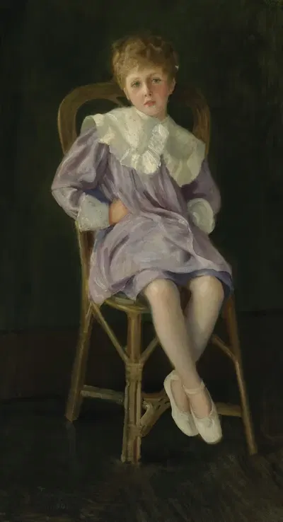 Портрет Энтони Идена, 1-го графа Эйвона (1897-1977) в детстве by Пьер Трубецкой, 1897-1977 — digital art print download