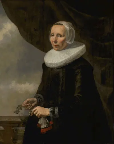 Портрет Аехье Клаесд. Мёр (1585-1640) by Цезарь Ван Эвердинген, 1585-1640 — digital art print download