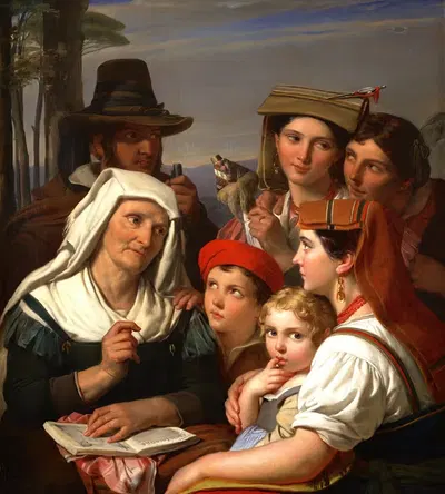 Легенда by Корнелис Крусеман, 1827 — digital art print download