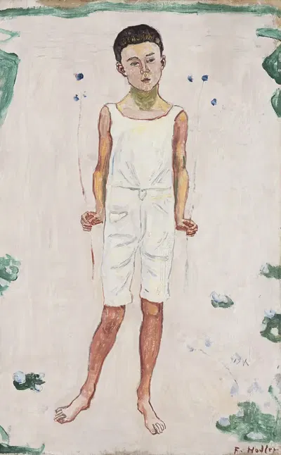 Enchanted Boy by Ferdinand Hodler, 1909 — digital art print download