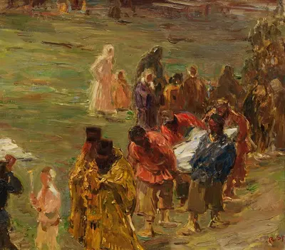 Процессия в России by Роберт Штерл, 1920 — digital art print download