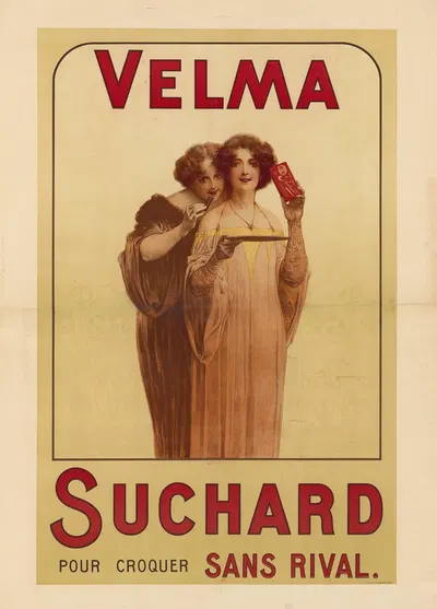 Velma – Suchard pour croquer sans rival by Имп. Ф. Шампеноа, 1905 — digital art print download