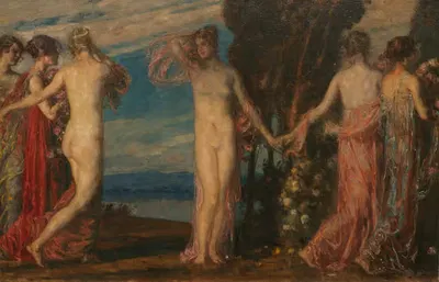 Весна by Карл фон Марр, 1900 — digital art print download