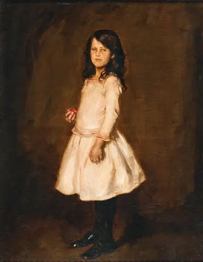 Руфь в белом платье by Карл фон Марр, 1912 — digital art print download