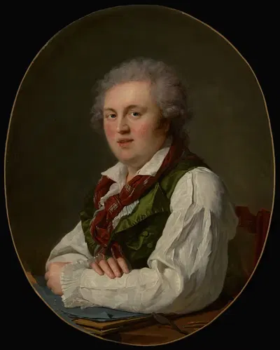 Портрет Лорана-Николя де Жубера by Франсуа Ксавье Фабр, 1787 — digital art print download