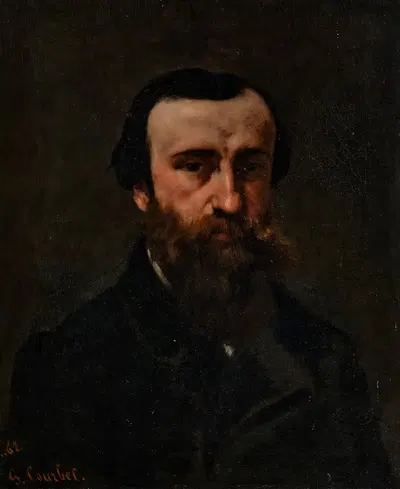 Portrait of M. Nicolle by Gustave Courbet, 1862 — digital art print download