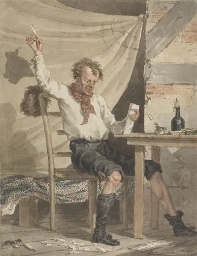 The Poet by John Augustus Atkinson — digital art print download