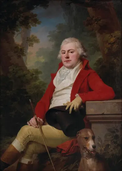 Portrait of Prince Alexis Andréevitch Galitzine (1767–1800) by Josef Kreutzinger, 1767–1800 — digital art print download