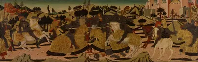 Боевая сцена by Джованни ди Сер Джованни (Ло Шеггия), 1450–1475 — digital art print download