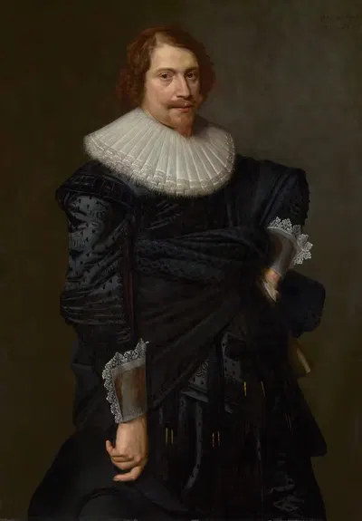Portrait of a Man by Nicolaes Eliasz. Pickenoy, 1632 — digital art print download