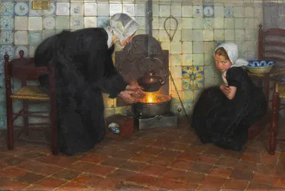 Begütigung by Paul Hoecker, 1880 — digital art print download