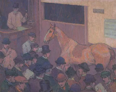 'Quiet with all Road Nuisances' by Robert Polhill Bevan — digital art print download