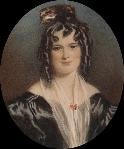 Миссис Мэри Коз by Альфред Эдвард Шалон, 1831 — digital art print download