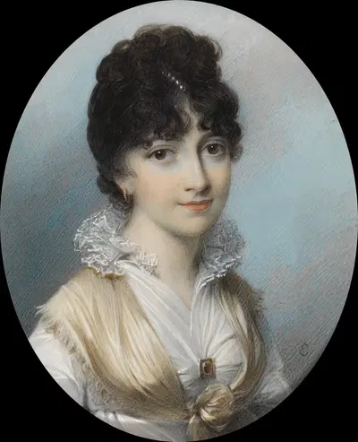 Portrait of a Lady by George Engleheart, 1801 — digital art print download