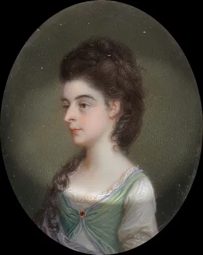 Portrait of a Lady by James Scouler, 1781 — digital art print download