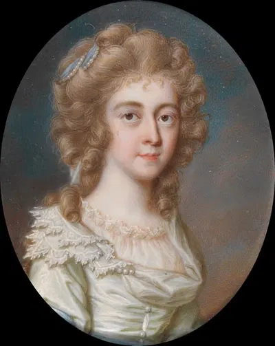 Portrait of a Lady by James Scouler, 1781 — digital art print download