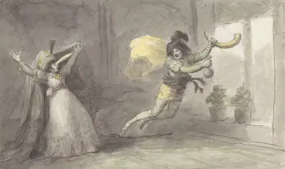 Theatrical Scene by Nathaniel Dance Holland — digital art print download
