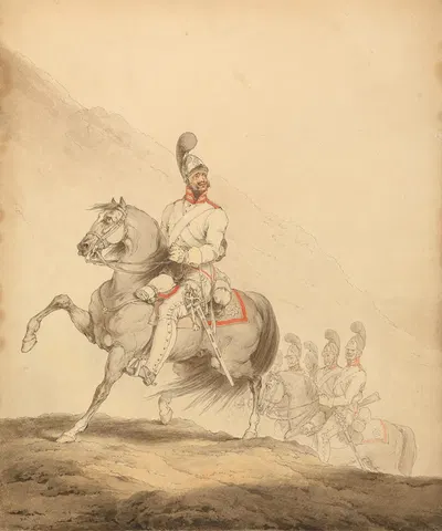 Армия Пиренейской войны by Сэр Роберт Керр Портер, 1810 — digital art print download