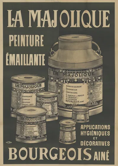 La Majolique, peinture émaillante. Applications hygiéniques et décoratives. Bourgeois, ainé by Имп. Поль Дюпон, 1899 —…