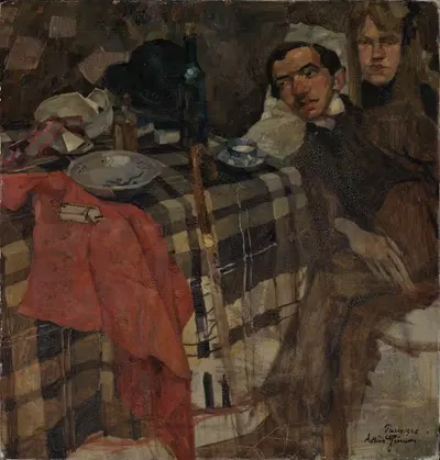 Портрет художника Жюля Паскина by Артур Гримм, 1908 — digital art print download