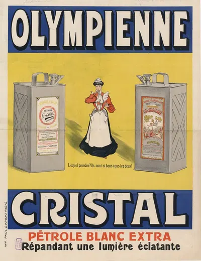 Olympienne Cristal. Lequel prendre Ils sont si bons tous les deux by Имп. Поль Дюпон, 1900 — digital art print download