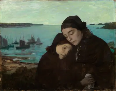 Скорбь by Шарль Котте, 1892 — digital art print download