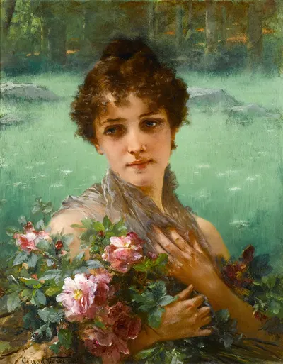 Дикие розы by Конрад Кизель — digital art print download