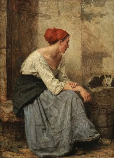 Созерцание by Юджин Фейен — digital art print download
