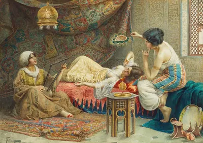 Любимец султана by Франческо Баллезио, 1902 — digital art print download