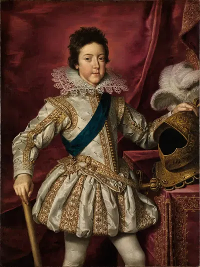 Людовик XIII Французский by Франс Пурбюс Старший, 1616 — digital art print download