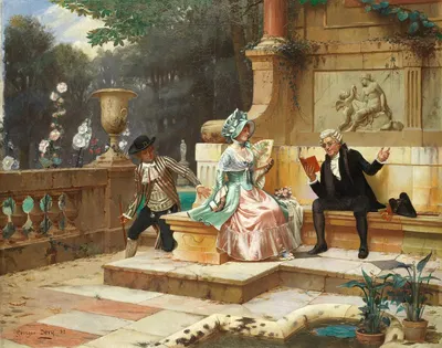 The note by Georges Devy — digital art print download