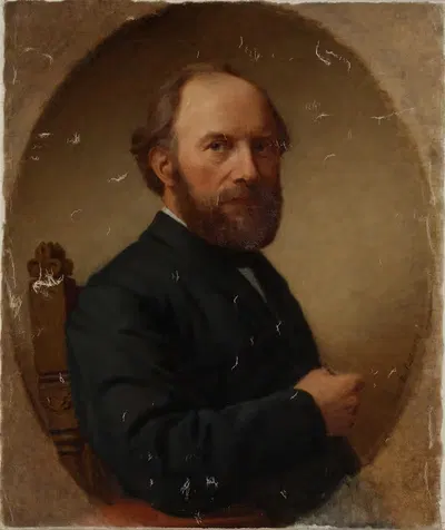 Людвиг де Кудр by Гермина фон Рек, 1869 — digital art print download
