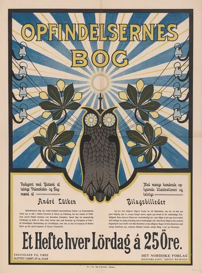 Opfindelsernes Bog by Chr. J. Cato, 1895-1900 — digital art print download