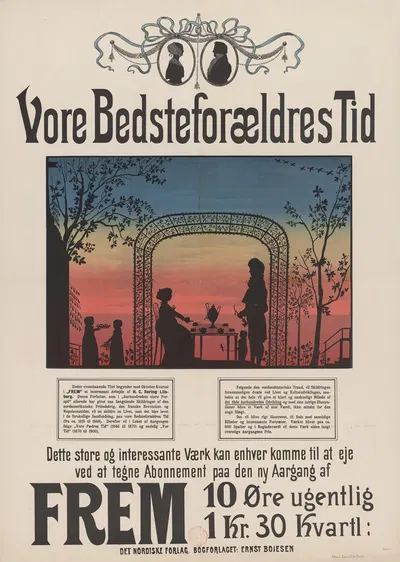 Vore Bedsteforaeldres Tid. Frem. écrit par H.C. Bering Liisberg by Хр. Дж. Като, 1895-1900 — digital art print download