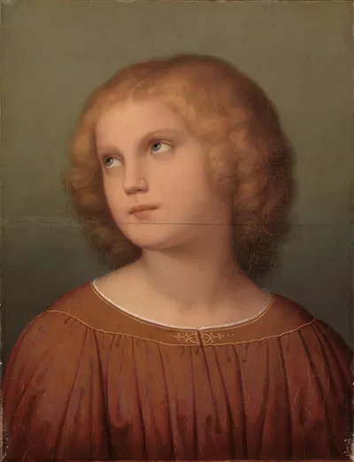 Голова ребенка by Мари Элленридер, 1833 — digital art print download