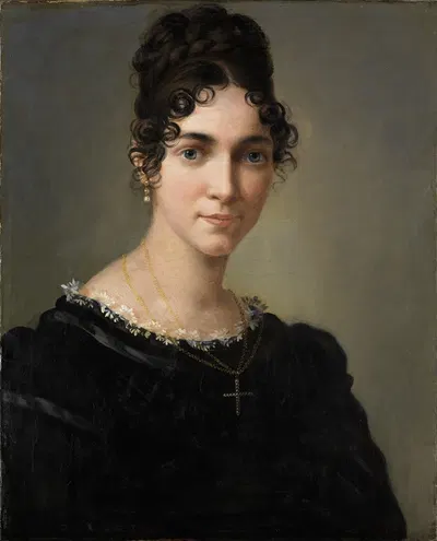 Автопортрет by Мари Элленридер, 1818 — digital art print download