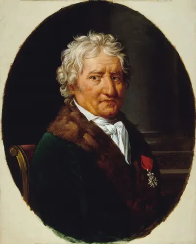 Портрет Пьера-Александра Монсиньи (1729-1817), композитора by Робер Жак Франсуа Лефевр, 1729-1817 — digital art print…