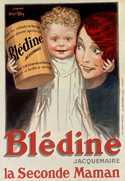 Blédine Jacquemaire la seconde maman by Jean d'Ylen, 1930 — digital art print download