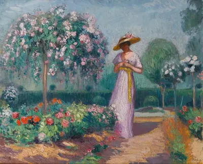 Фиолетовое платье by Дени Пюэш, 1913 — digital art print download